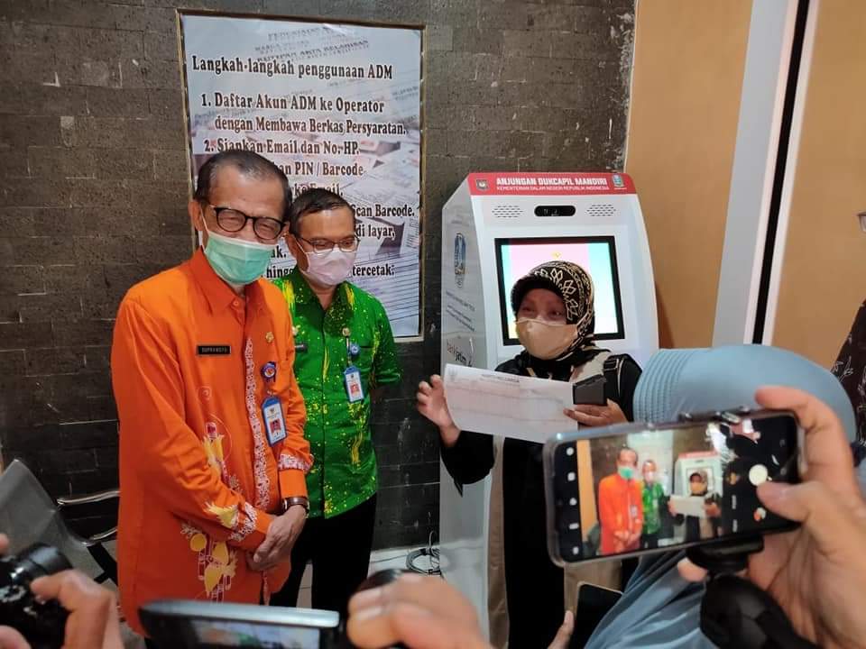 Launching Anjungan Dukcapil Mandiri (ADM)