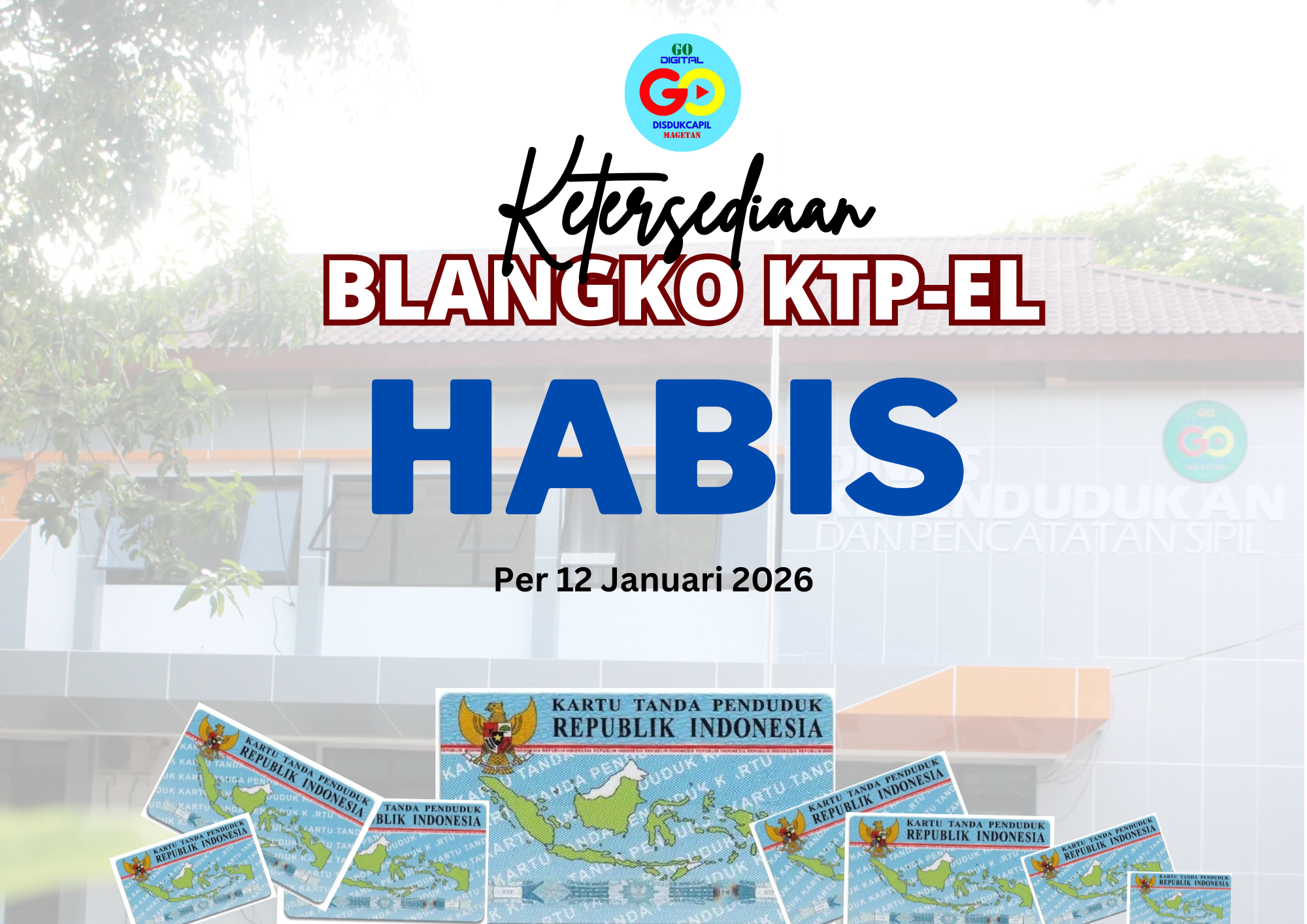 Ketersediaan Blangko 15 September 2025